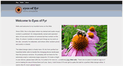 Desktop Screenshot of eyesoffyr.com