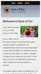 Mobile Screenshot of eyesoffyr.com